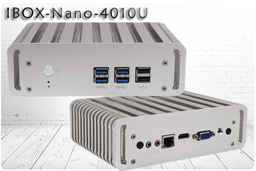 Komputer Przemysowy Fanless MiniPC IBOX-Nano- 4010U