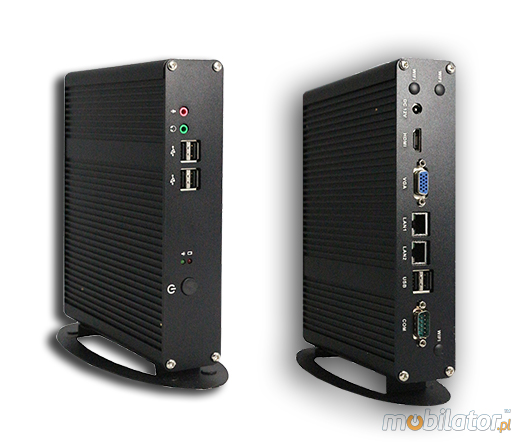 Przemysowy fanless MiniPC IBOX-ZPC-H6-X4