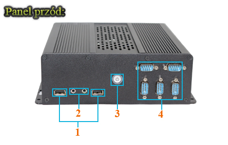 Przemysowy Fanless MiniPC IBOX-i3D61-S100
