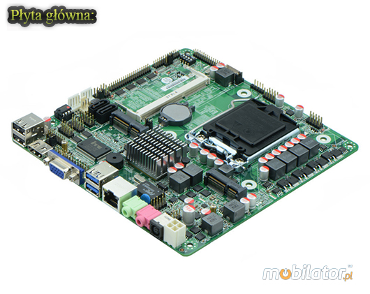 Przemysowy fanless MiniPC IBOX-i3D61-S100