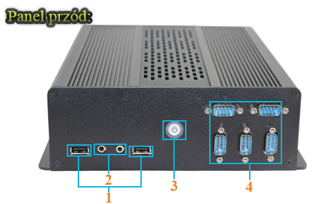 Przemysowy Fanless MiniPC IBOX-i5B85-S120