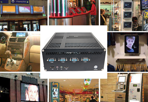 Przemysowy Fanless MiniPC IBOX-i5M61-X8