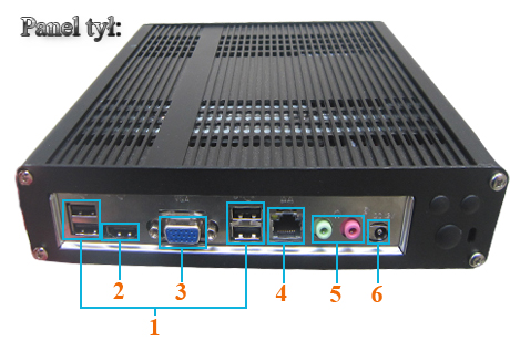 Przemysowy Fanless MiniPC IBOX-M100-X4-RS42/485