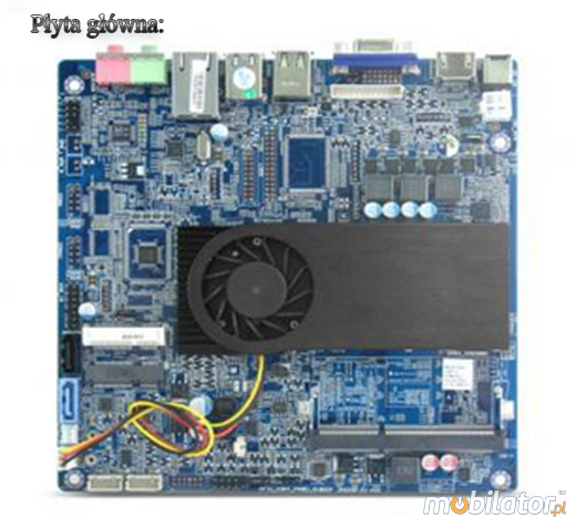 Przemysowy fanless MiniPC IBOX-TN1037u