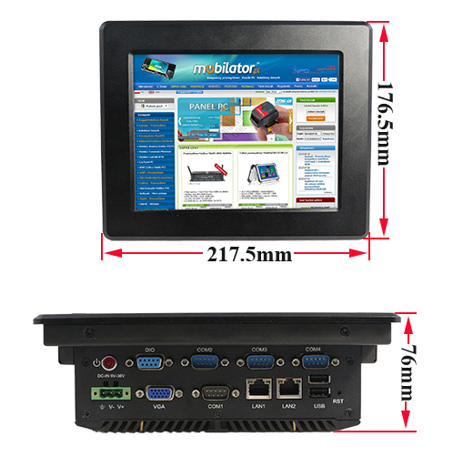Panel Operatorski Fanless Panel PC ITPC-A8 (WiFi)