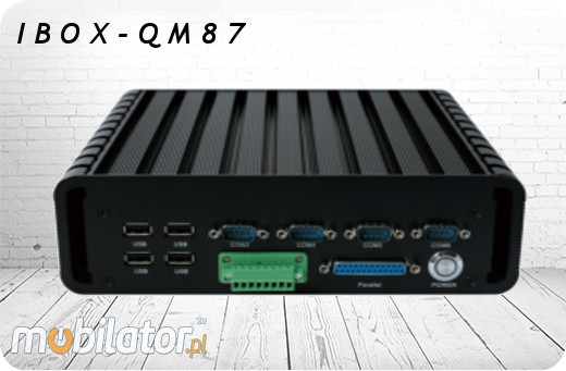 Komputer Przemysowy Fanless MiniPC IBOX-QM87 IBOX-QM87 MiniPc 