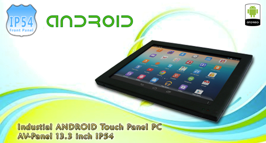Industial Operator ANDROID Touch Panel PC AV-Panel 13.3 inch IP54 Przmysowy Panel Operatorski PC Andoid AV-Panel 13.3 WiFI Norma odpornoci IP54 Przemysowy komputer panelowy Ekran rezystancyjny 4 wire resistive wywietlacz 13.3 cali mobilator.pl New Portable Devices Windows  ANDRIOD PANEL PC KOMPUTER ANDROID