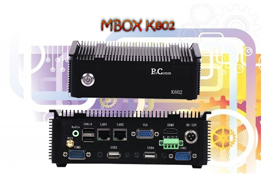MiniPC Przemysowy Fanless MBOX K802