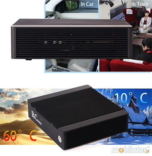 MiniPC Przemysowy Fanless MBOX-K900-D2550
