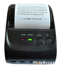 MobiPrint  MP-801LD Drukarka termiczna mini drukarka logo mechanizm Interfejs USB Bluetooth RS232 Mobilna Drukarka mobilator.pl windows android  New Portable Devices