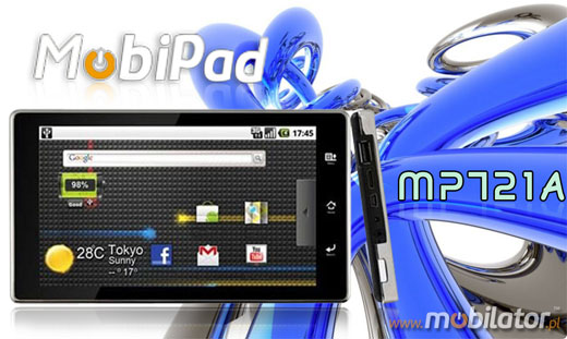mobilator MobiPad MP721A MP-721A MP 721 A NPD Nev Portable Devices Mobilator.pl UMPC MID