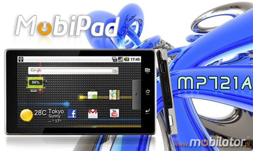mobilator MobiPad MP721A MP-721A MP 721 A NPD Nev Portable Devices Mobilator.pl UMPC MID