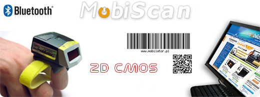 MobiScan FingerRing MS02 Bluetooth MOBISCAN MS-02 Skaner kodw 2D Bezprzewodowy Bluetooth 3.0 Porczny piecie MobiSCAN  Kompatybilny Windows Android IOS mobilator.pl New Portable Devices Mobilne Skanery kodw kreskowych MINI Barcode scanner 2D CMOS