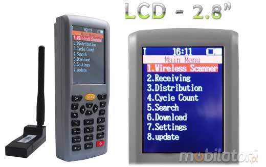 MobiScan  OBM-9800  Bluetooth MOBISCAN OBM-9800 Skaner 1D Laser Bezprzewodowy Bluetooth Porczny MobiSCAN  Kompatybilny Windows Android IOS mobilator.pl New Portable Devices Mobilne Skanery kodw kreskowych