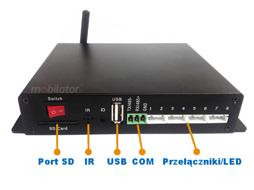 Przemysowy ANDROID Digital PLAYER Fanless MiniPC rBOX 980DS Android
