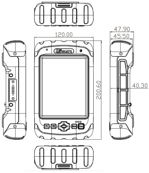 winmate R05 mil-810 rugged wojskowy przemysowy industrial army militar pc full ruggadized mobilator.pl