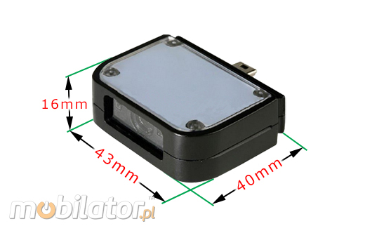 Mini czytnik 2D RIOTEC DC-9267 MicroUSB  Skaner 1D 2D  Porczny Kompatybilny Android mobilator.pl New Portable Devices Mobilne Skanery kodw kreskowych MINI OTG  