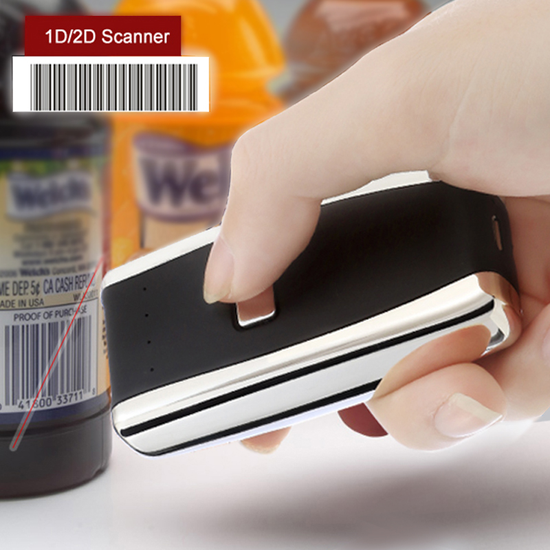 Pyoodporny (IP65) skaner przemysowy z moduem Bluetooth 4.0 oraz bateri 1000 mAh