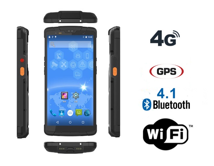 Wodoodporny Kolektor Danych Speedata SD55 czno bezprzewodowa 4G GPS Bluetooth WiFi