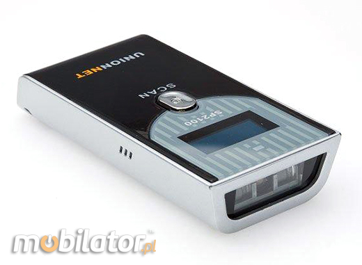 UnionNET  SP-2100 1D Bluetooth  SP2100 Skaner 1D Bezprzewodowy Bluetooth 2.1 Porczny   Kompatybilny Windows Android IOS mobilator.pl New Portable Devices Mobilne Skanery kodw kreskowych MINI wywietlacz