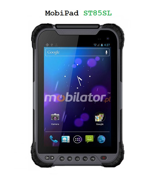 Odporny rugged tablet przemysowy Android 9.0 MobiPad ST85SL NFC 4G IP67 mobilator umpc
