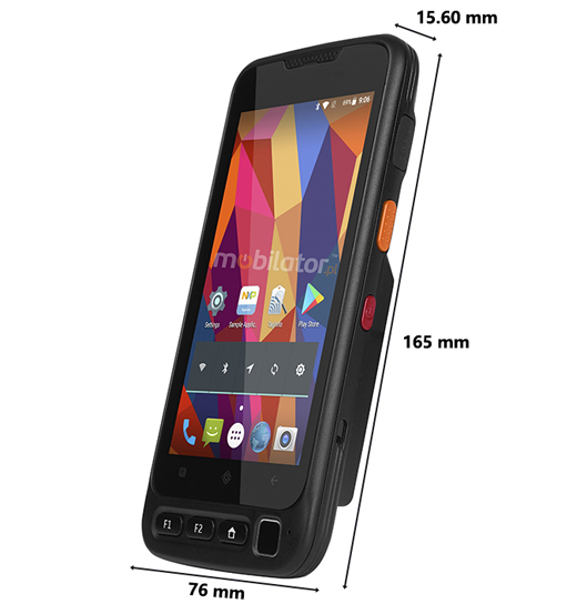 MobiPad V77 v.6 - Pancerny terminal danych z norm odpornoci PI67, rozszerzon bateri, technologi NFC oraz czynikiem 2D