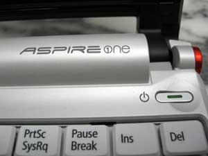 Acer Aspire One Netbook keyboard