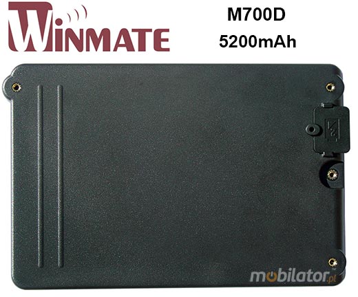 winmate m700d bateria standardowa 5200mah tablet przemysłowy komputery przemysłowe 