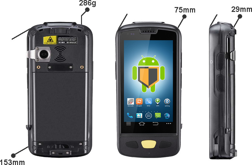 mobipad kolektor danych 980s przemysowy aparat wi-fi bluetooth skaner 1d 2d rfid