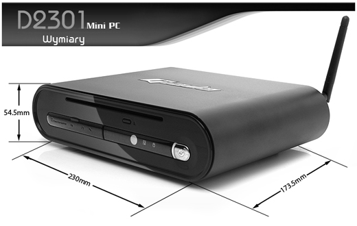 mobilator giada D2301 windows microsoft vista windows 7 nettop mini pc net top 