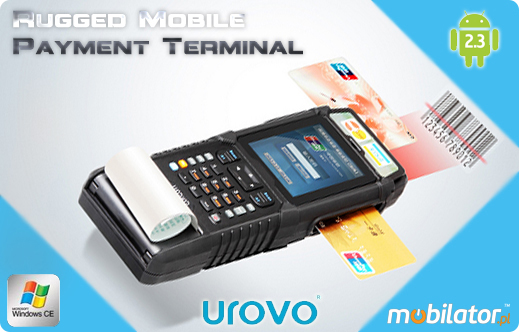 terminal patniczy urovo i900 kolektor danych karty magnetyczne karty ic kolektor danych