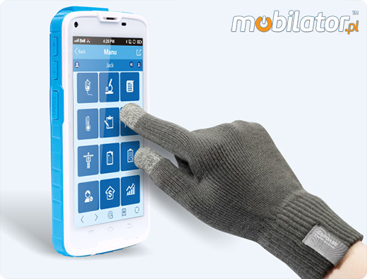 pojemnociowy ekran na magazyn smartfon przemysowy cilico c5