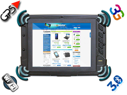 Bluetooth 3.0 GPS WCDMA 3G tablet przemysowy