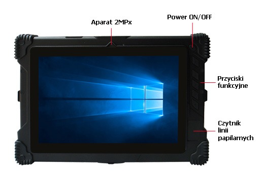 imobile ib - 10 tablet przemysowy GPS MMCX bateria kamera 5m umpc
