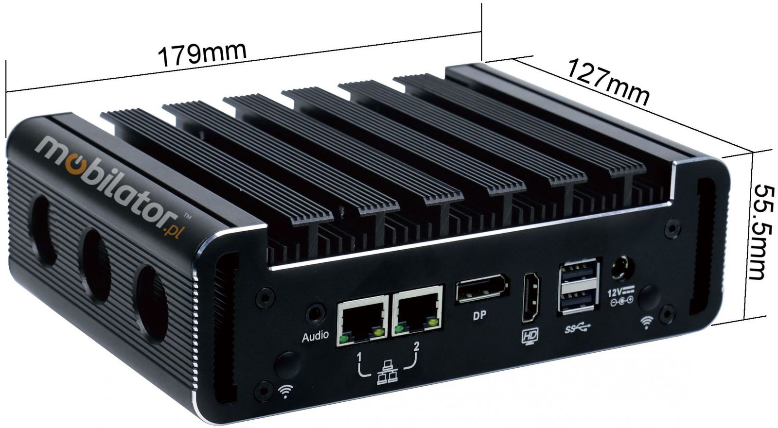 MiniPC IBOX-180 Plus Szybki May Komputer o niewielkich wymiarach 136mm x 126mm x 39mm  mobilator pl