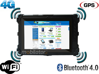 Bluetooth 4.0 GPS WCDMA 4G tablet przemysowy Android imobile panel pc ap-10