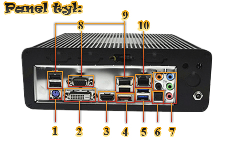 Przemysowy MiniPC mBOX-4770