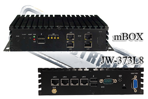 Przemysowy MiniPC (Barebone) mBOX - JW373L8