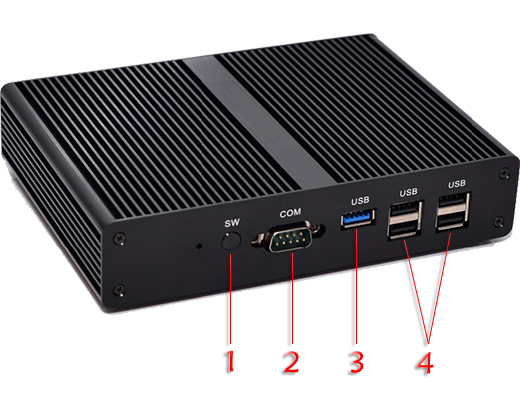 Przemysowy MiniPC mBOX-M185D