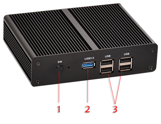 Przemysowy MiniPC mBOX-M195D
