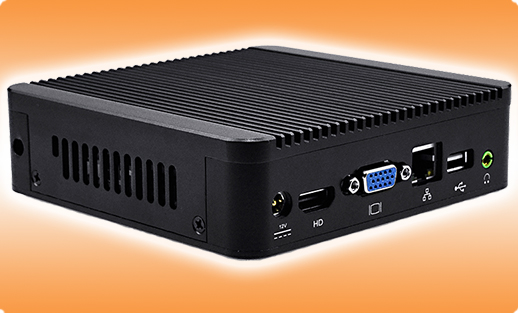 Komputer Przemysowy Fanless MiniPC mBOX Nuc Q107N umpc mobilator.pl