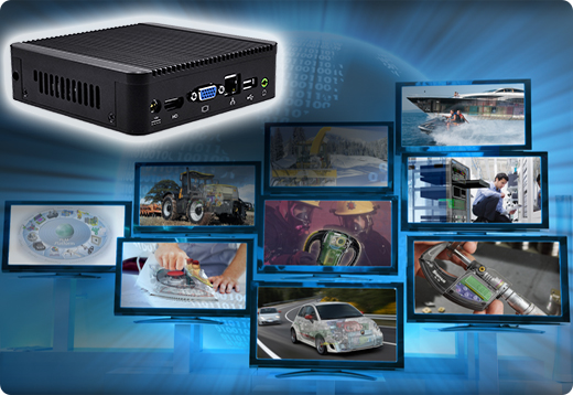Komputer Przemysowy Fanless MiniPC mBOX Nuc Q220N