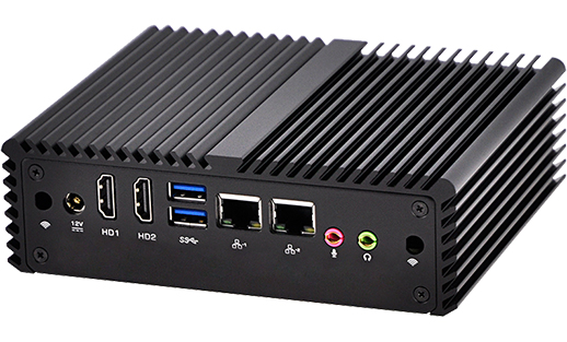 Komputer Przemysowy Fanless MiniPC mBOX Nuc Q410S umpc mobilator.pl