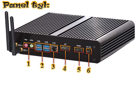 Przemysowy MiniPC mBOX-T4500U