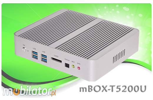 Przemysowy MiniPC mBOX-T5200U