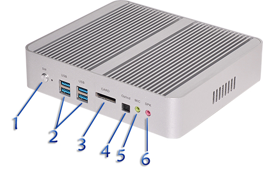 Przemysowy MiniPC mBOX-T5200U