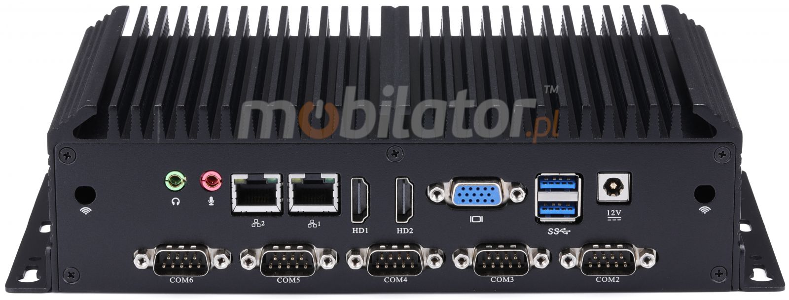 mBox X155 Barebone - Przemysowy MiniPC z procesorem Intel Celeron 3865U - Ty