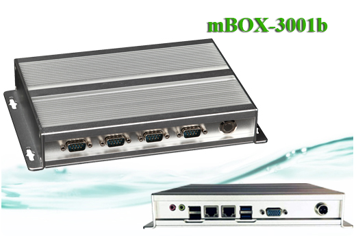 Komputer Przemysowy Fanless MiniPC moBOX-3001b