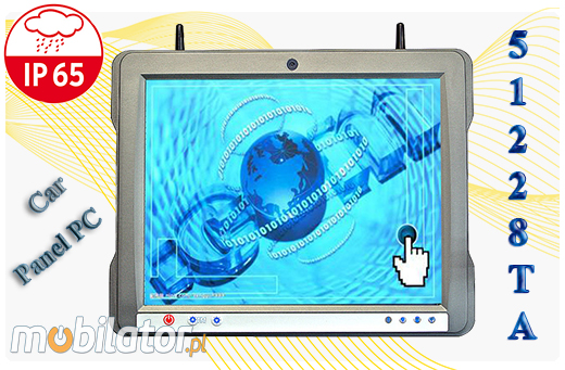 Panel Przemysowy Fanless (Car PanelPC) moBOX-51228TA