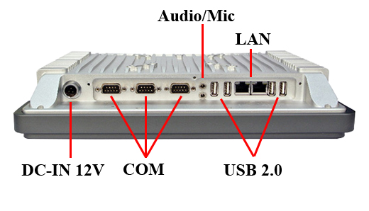 Panel Przemysowy Fanless (Car PanelPC) moBOX-51228TA